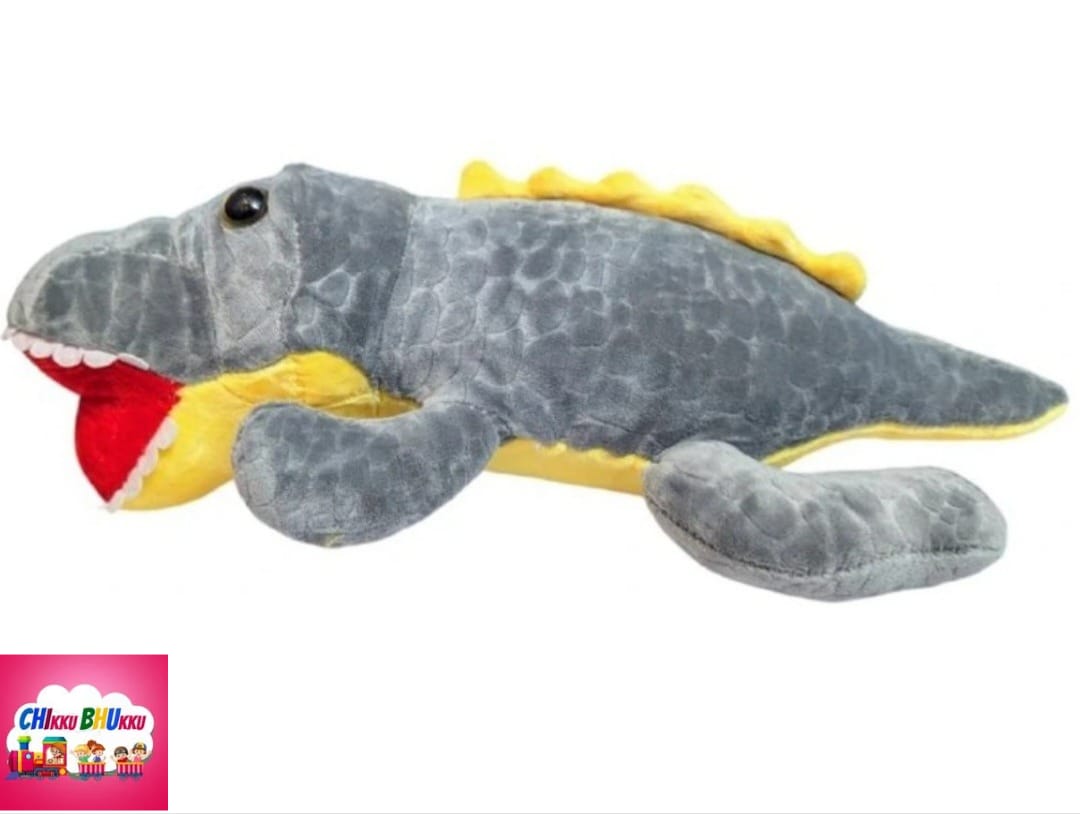 Soft Crocodile with Open Mouth Stuffed Animal Plush Toy