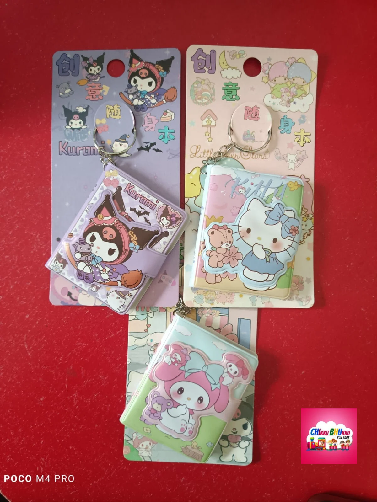 Mini Keychain notebook(pack of 10)