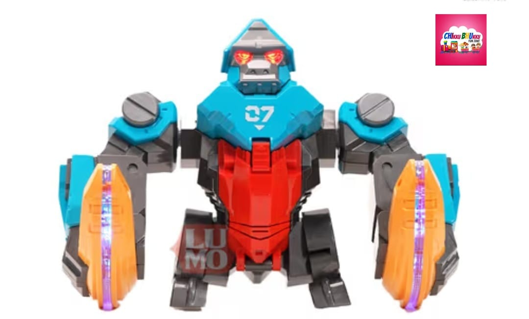 Rolling Gorilla Banana Lights and Music Toy