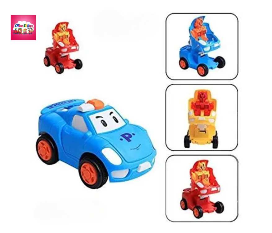 Mini transformer robot car