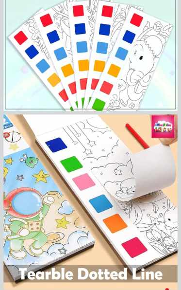 Watercolour Painting Notepad (pack of 5)